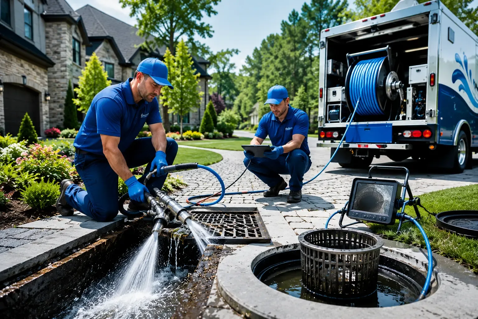 Local outdoor drain cleaning professionals in Levels, WV