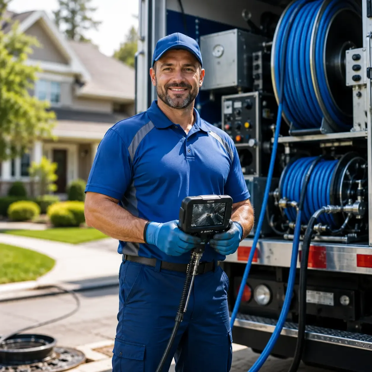 Local outdoor drain cleaning specialists in Levels, WV